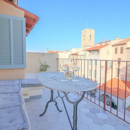 Clt - Unique Duplex & Terrace On The Provencal Market 昂蒂布 外观 照片