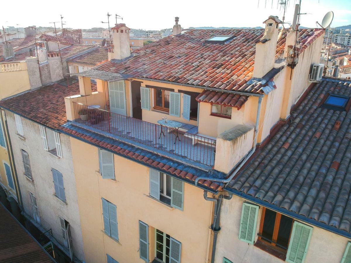 Clt - Unique Duplex & Terrace On The Provencal Market 昂蒂布 外观 照片