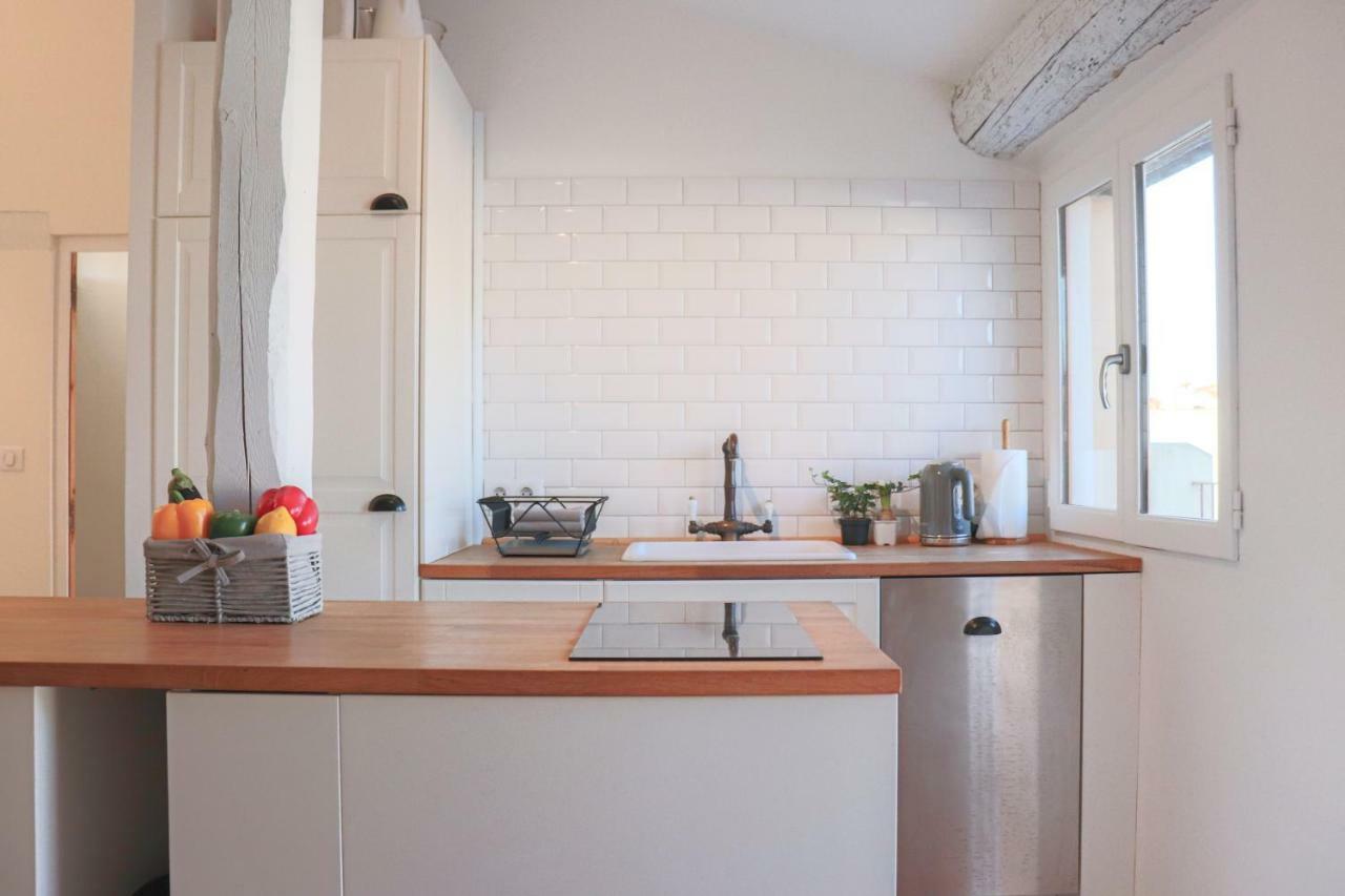 Clt - Unique Duplex & Terrace On The Provencal Market 昂蒂布 外观 照片