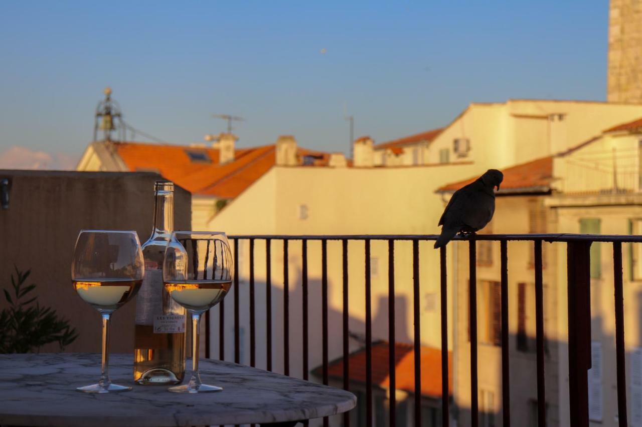 Clt - Unique Duplex & Terrace On The Provencal Market 昂蒂布 外观 照片